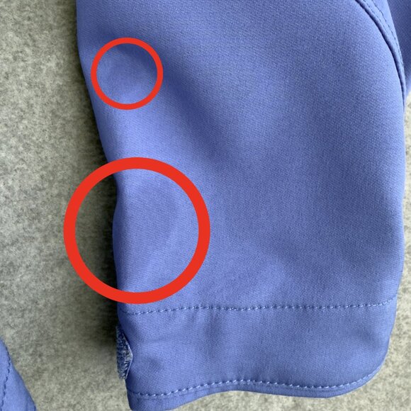 Marmot Women’s L Softshell Blue Full‑Zip Jacket Fleece Lined Hiking Layer (FLAW) - Picture 2 of 15